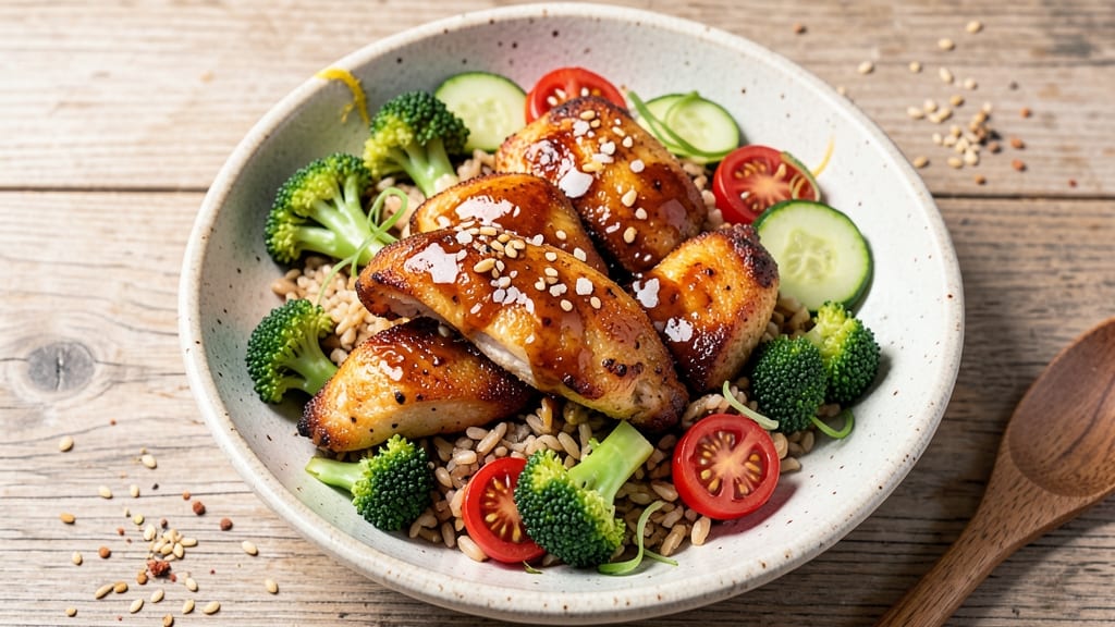 Air Fried Chicken Veggie Bowl Target Recipe: Crunchy Protein and Vibrant Veggies in One Pan