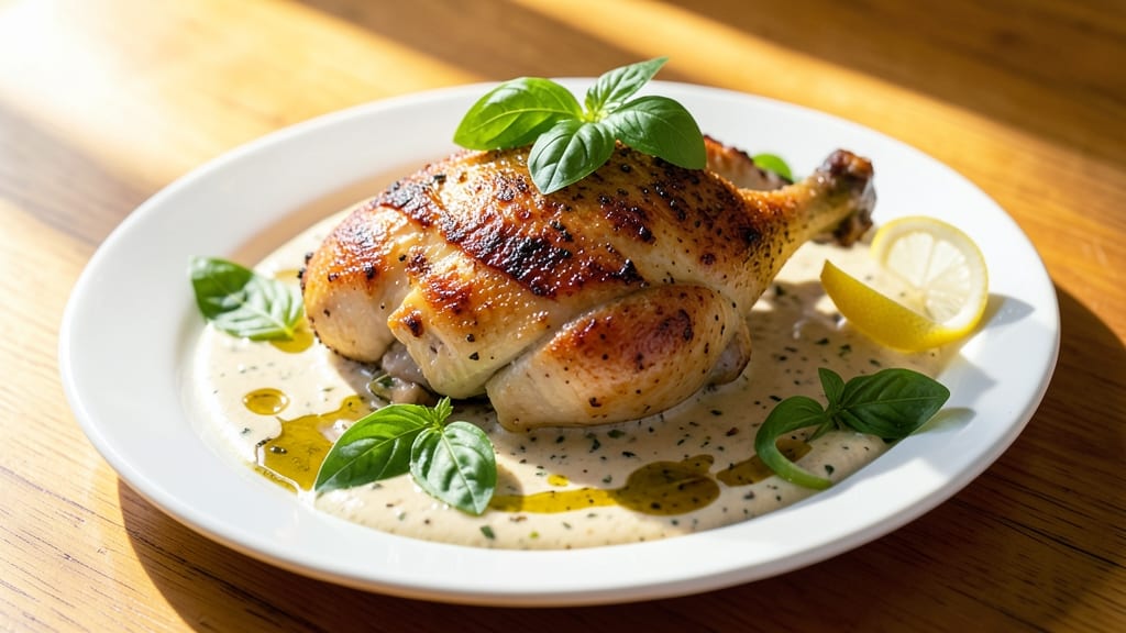 Basil Chicken Instant Pot Recipe: Herby Tomato Cream Sauce in 30 Minutes