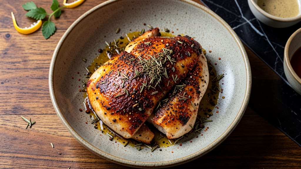 Baked Chicken Breast Rub Recipe: Smoky Paprika and Garlic Blend for Crispy Skin