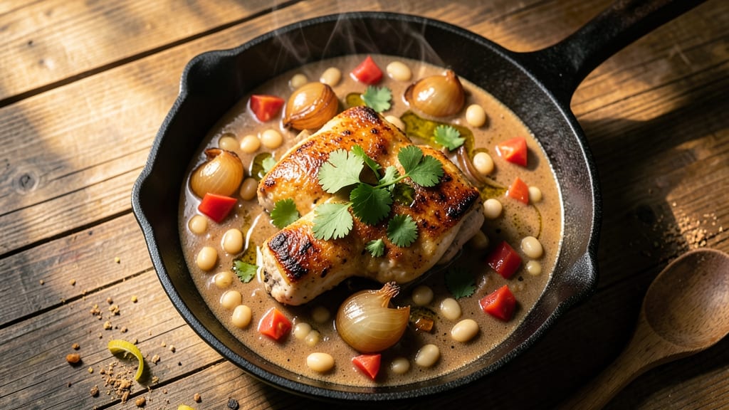 Award-Winning White Bean Chicken Chili Recipe: Smoky Cumin and Tomato Depth in One Pot