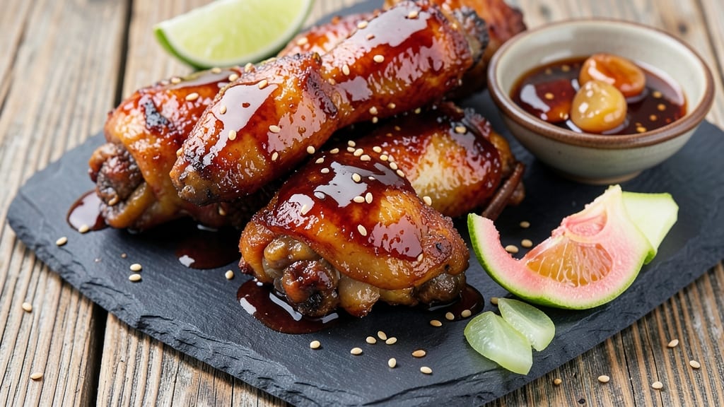 Baked Hoisin Sauce Chicken Wings Recipe: Sticky-Sesame Glaze with Umami Crunch