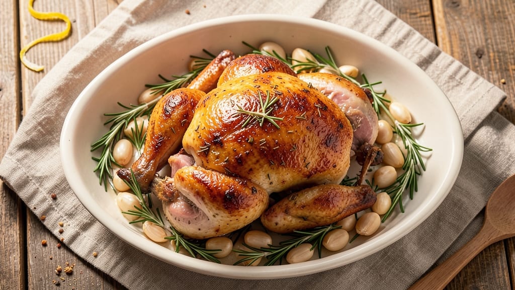 8 Lb Roast Chicken Recipe: Buttermilk Brine Secret for All-Day Moisture