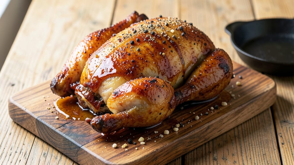 Barbecue Roast Chicken Recipe: Smoky Crisp Skin and Juicy Meat Every Time