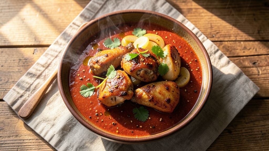 Authentic Bengali Chicken Curry Recipe: Mustard Oil Heat and Tangy Tamarind Depth