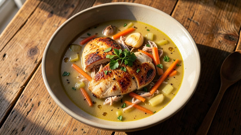 Anne Burrell's Chicken Soup Recipe: Homestyle Healing in 30 Minutes