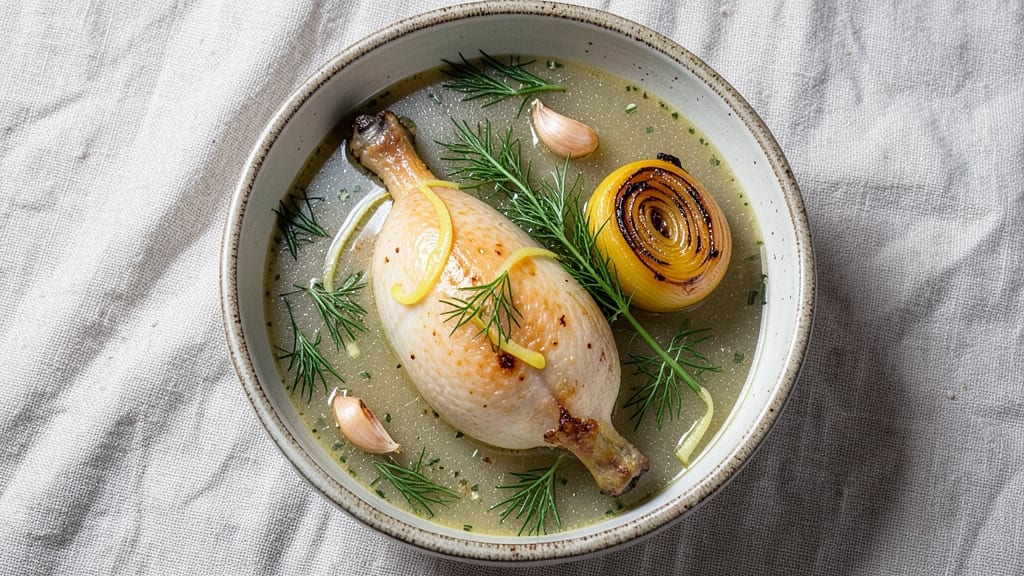 Armenian Chicken Soup Recipe: Fragrant Dill and Lemon Infusion for Healing Comfort