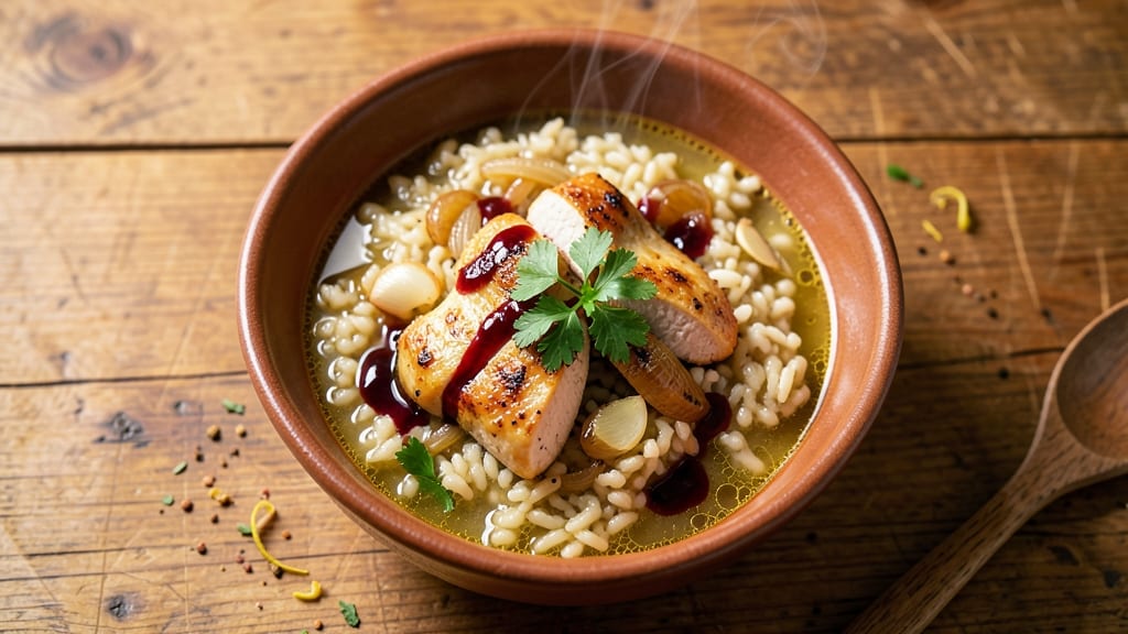 Barilla Chicken and Orzo Soup Recipe: Creamy Garlic-White Wine Richness in One Pot