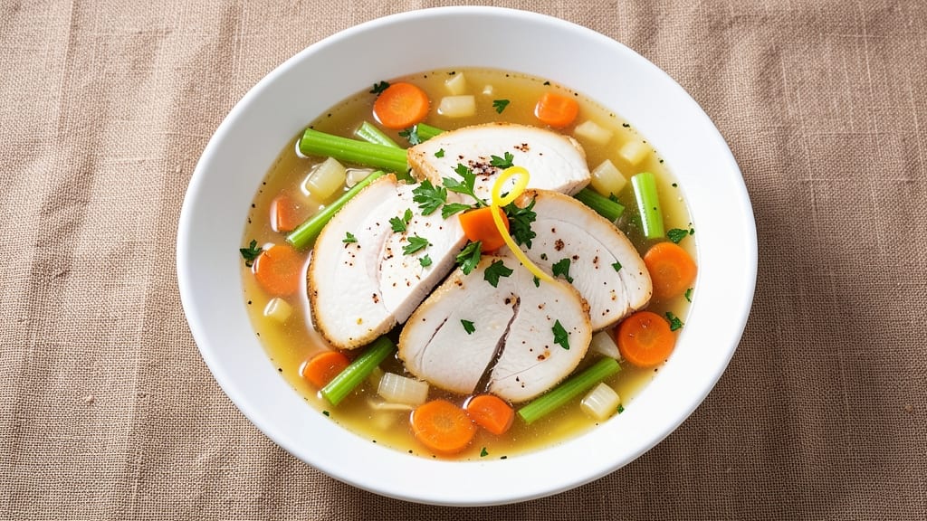 Atkins Chicken Soup Recipe: Low-Carb Comfort With Herbed Crisp Topping