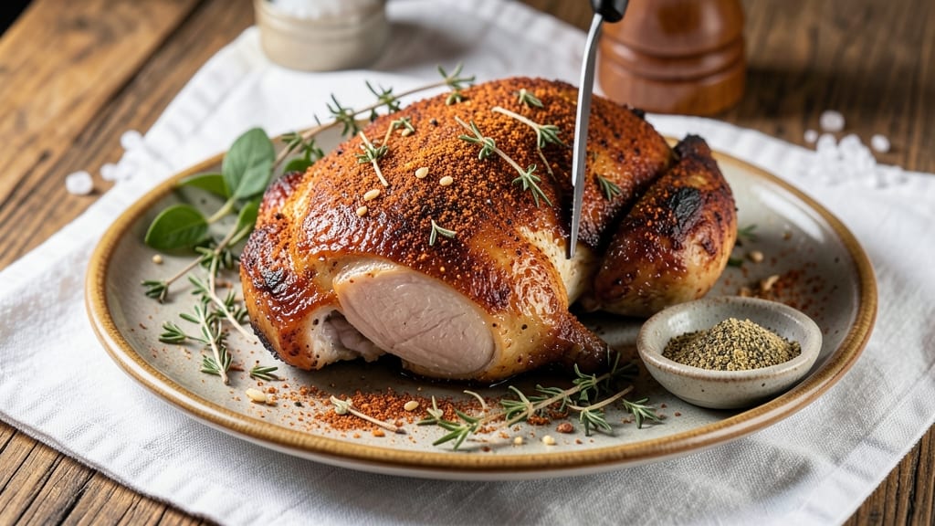 Baked Chicken Thigh Seasoning Recipe: Smoky Garlic-Paprika Blend for Juicy Crispiness