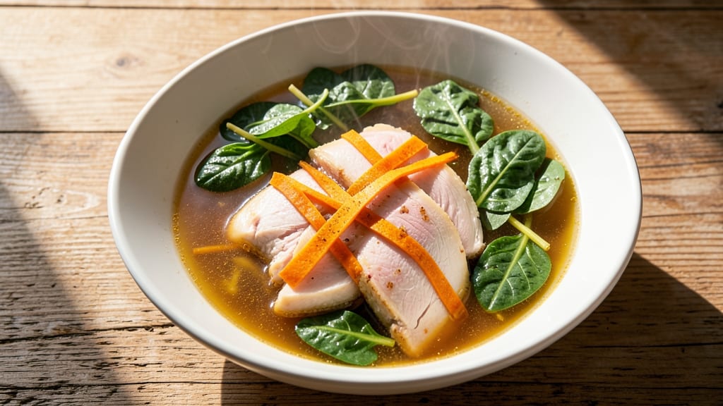 Alkaline Chicken Soup Recipe: Gut-Healing Turmeric-Ginger Elixir
