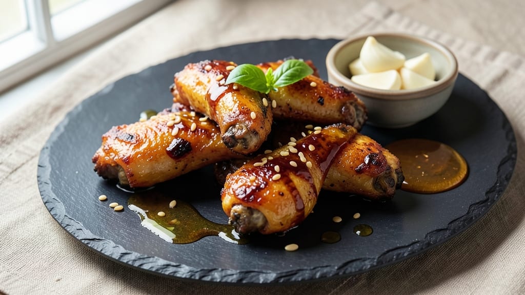 Baked Garlic Chicken Wings Recipe: Pan-Roasted Crisp With Fragrant Garlic Infusion