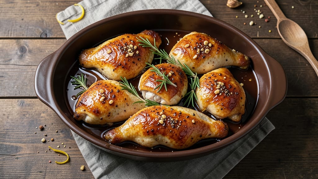 Baked Honey Glazed Chicken Recipe: Sticky-Sweet Crust That Caramelizes to Perfection