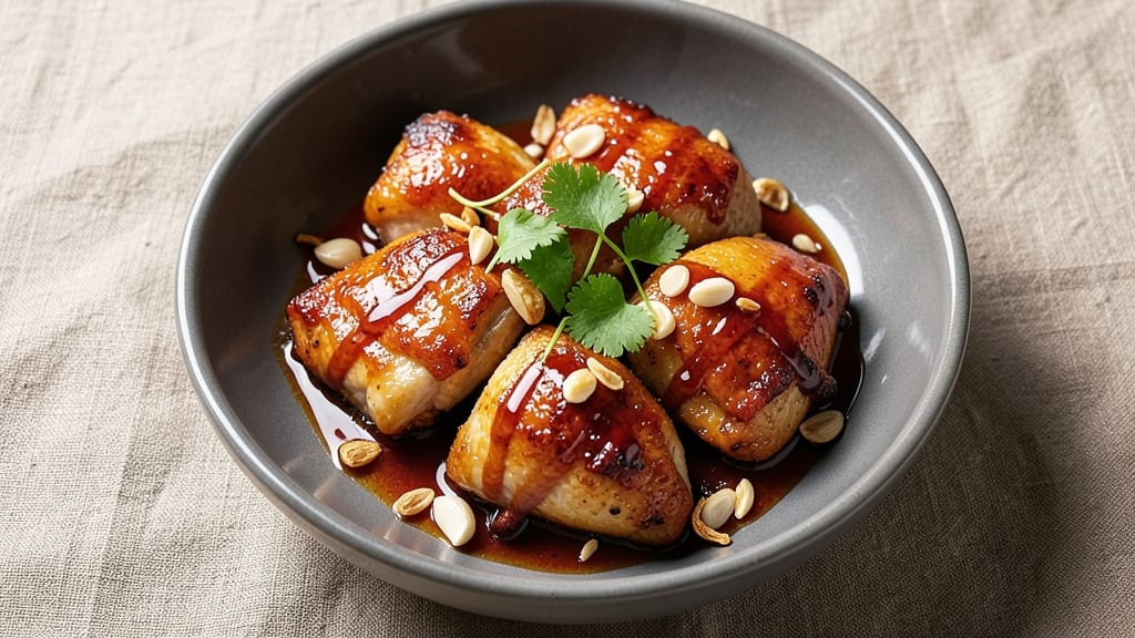 Baked Sticky Chicken Recipe: Honey-Soy Glaze That Caramelizes to Sticky Crunch