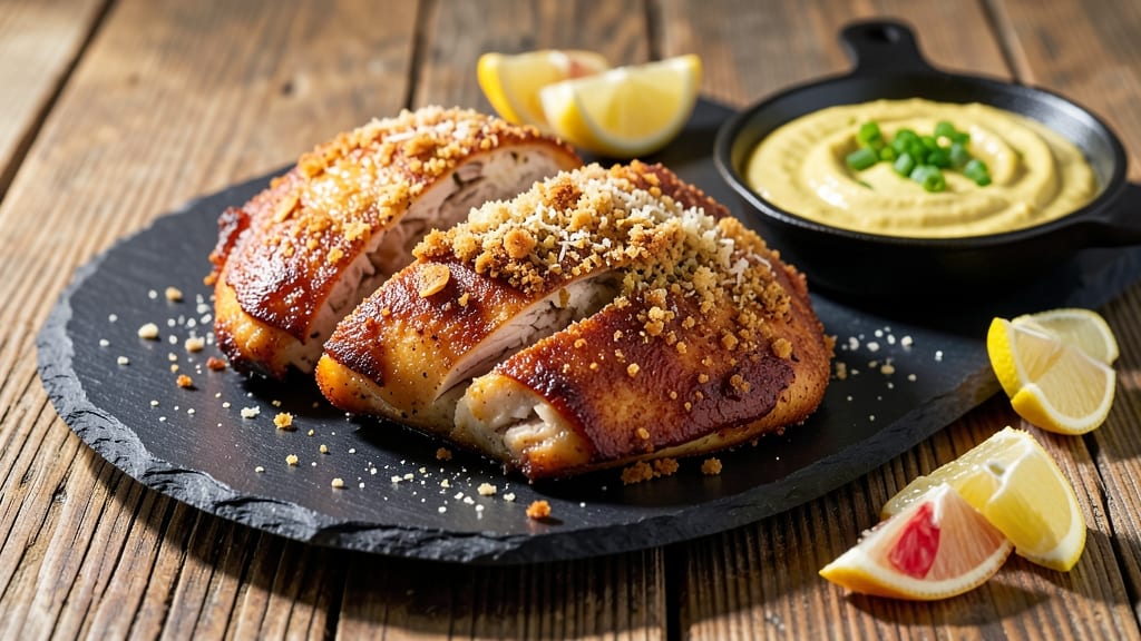 Air Fried Keto Chicken Recipe: Crispy Parmesan-Crusted, Juicy Inside