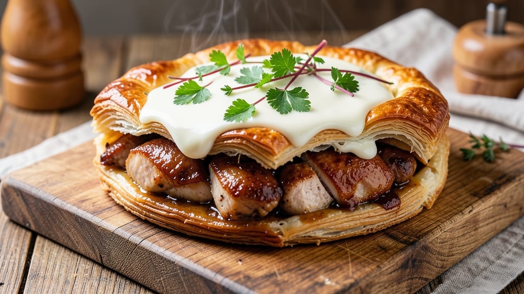 Baked Chicken Cake Recipe: Herb-Infused Crispy Layers with Juicy Centers