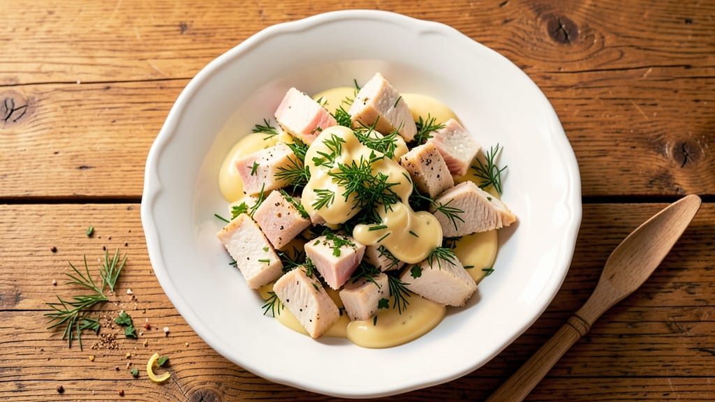 Ashley Mac's Chicken Salad Recipe: Herb-Infused Creaminess With Crunchy Add-Ins