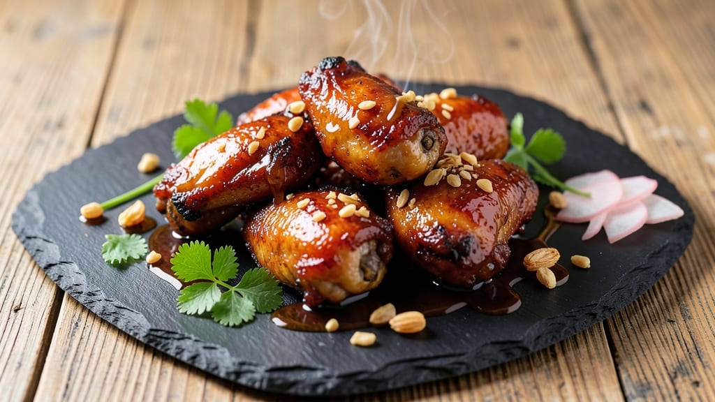 Baked Chicken Wing Recipe with Soy Sauce: Glossy-Sweet Crunch From Baking Alone