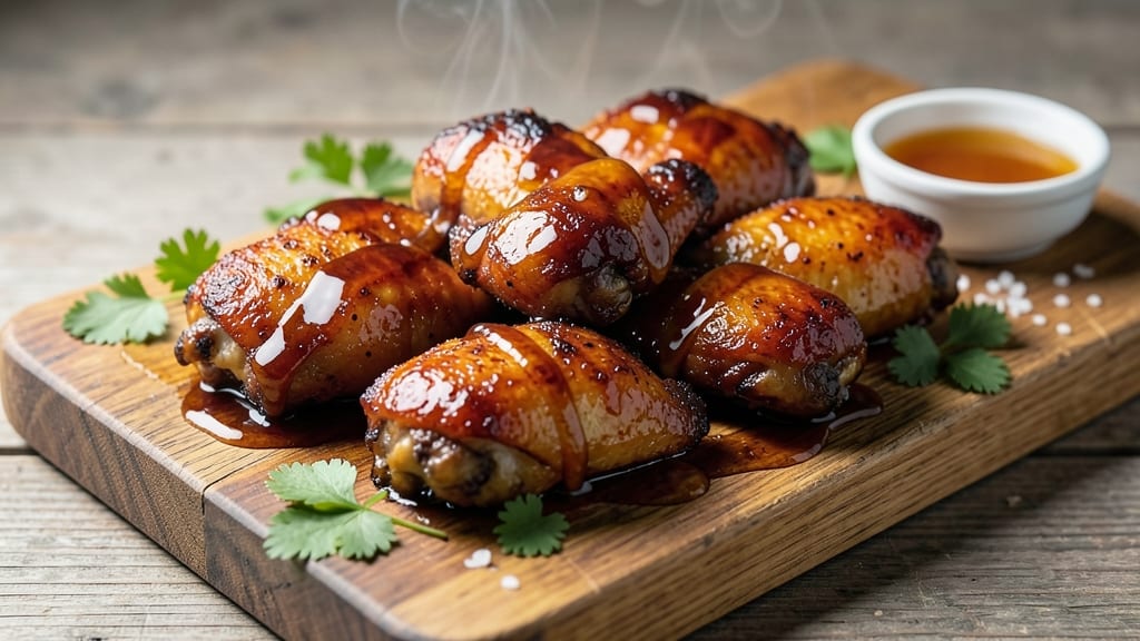 Baked Honey BBQ Chicken Wings Recipe: Sticky-Glazed Crunch With Juicy Centers