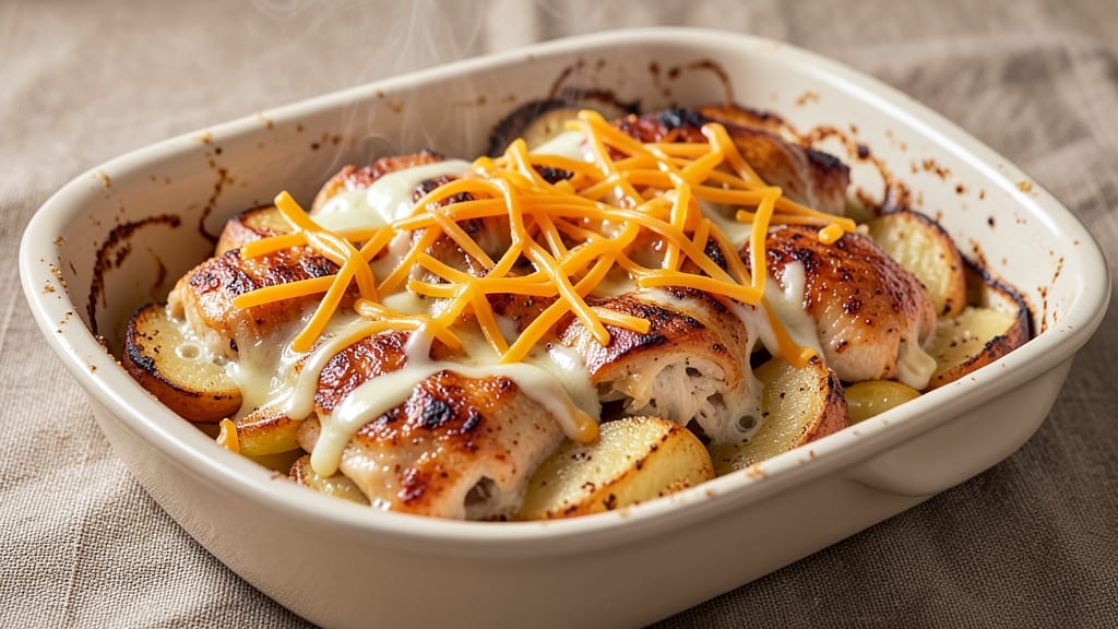 Betty Crocker's Scalloped Potatoes and Chicken Recipe: Golden Crust, Juicy Layers, One-Pan Magic
