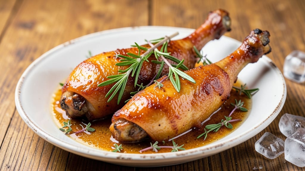 Boiled Chicken Legs Recipe: Herbed Butter Bath for Juicy Tenderness
