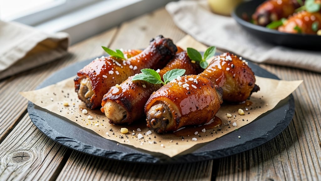 Baked Frozen Chicken Drumsticks Recipe: Parchment-Crisped Juiciness Without Brining