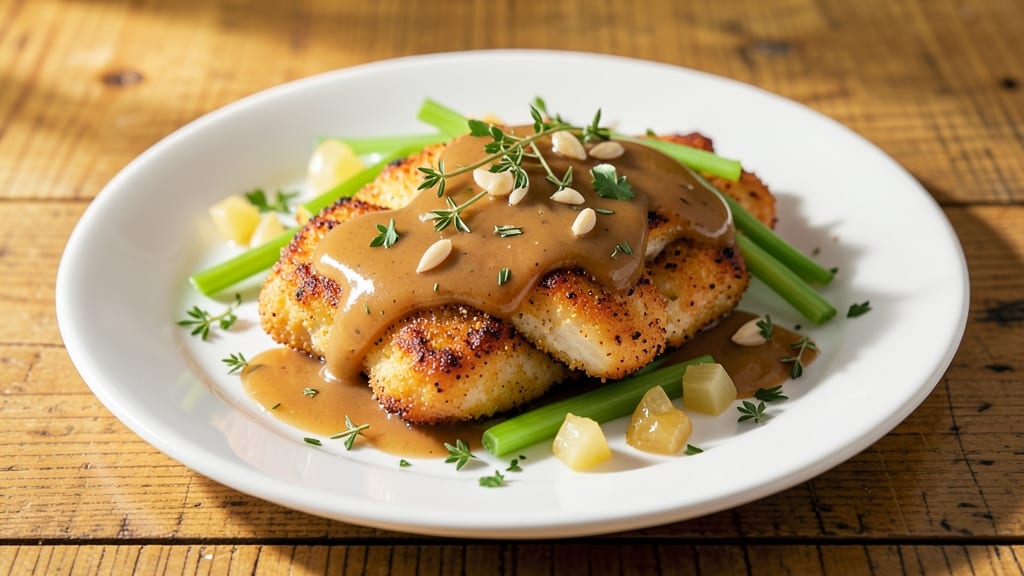Cane's Copycat Chicken Recipe: Slow-Braised Celery Crunch Over Egg Noodles