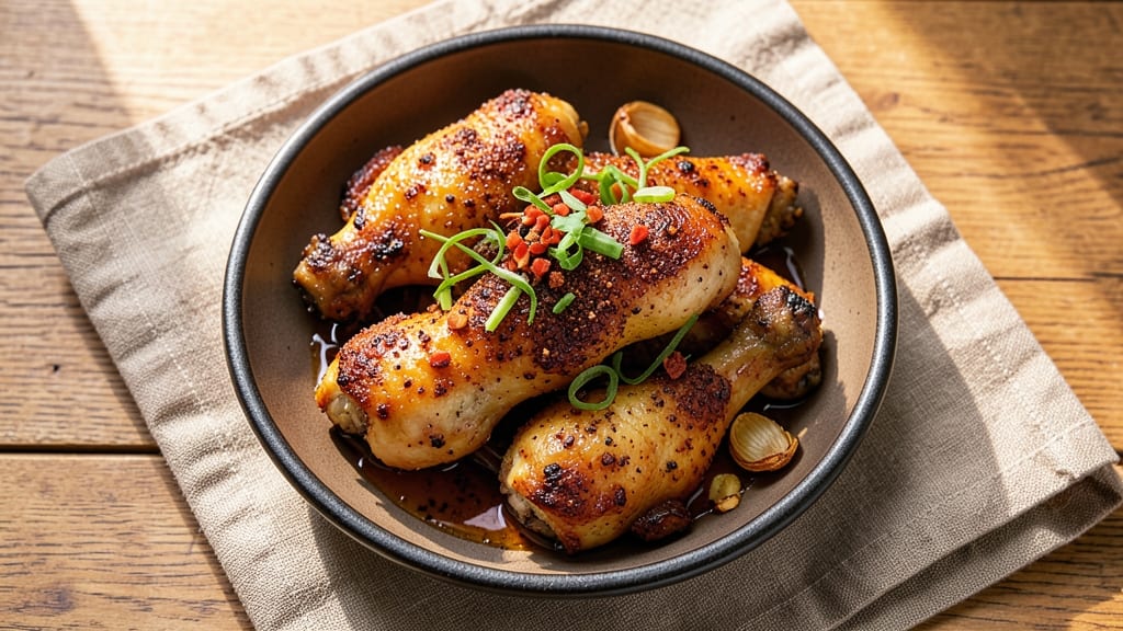 Chicken Legs and Wings Recipe: Smoky-Spiced Crunch With Juicy Pink Meat