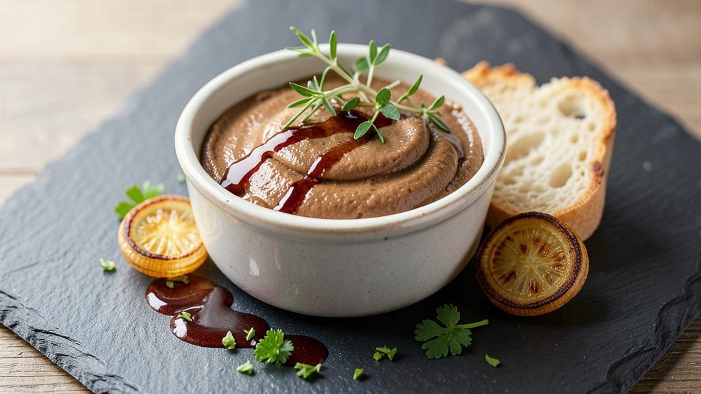 Jamie Oliver's Chicken Liver Pâté Recipe: Crispy Celery Crown Over Silky Mushroom Richness