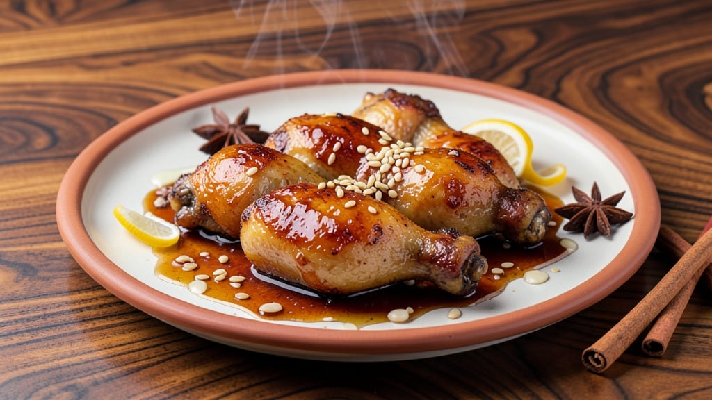 Chinese Chicken Legs Recipe: Five-Spice Glaze for Crispy, Fragrant Bites