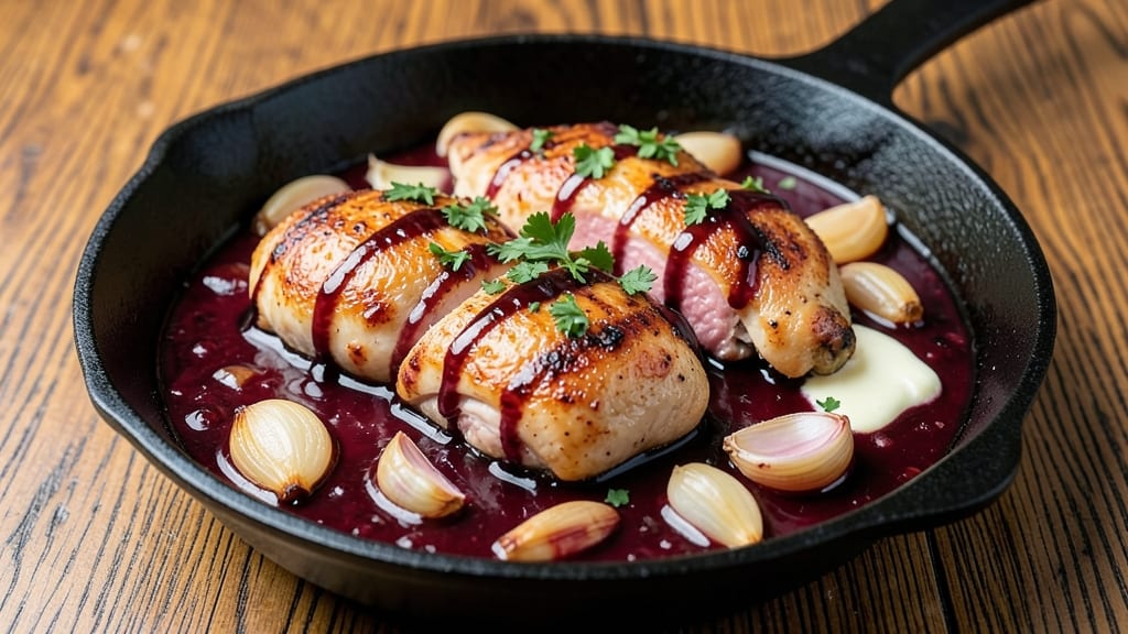 Baked Chicken in Wine Sauce Recipe: Rich Red Wine Reduction That Elevates Every Bite
