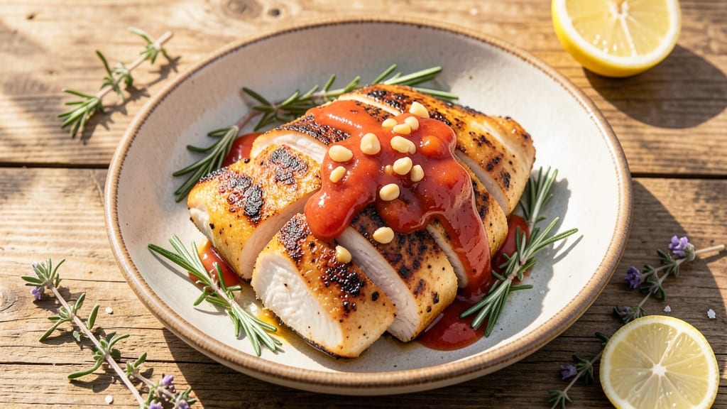 Baked Mediterranean Chicken Breast Recipe: Lemon-Garlic Crisp With Herb-Infused Centers