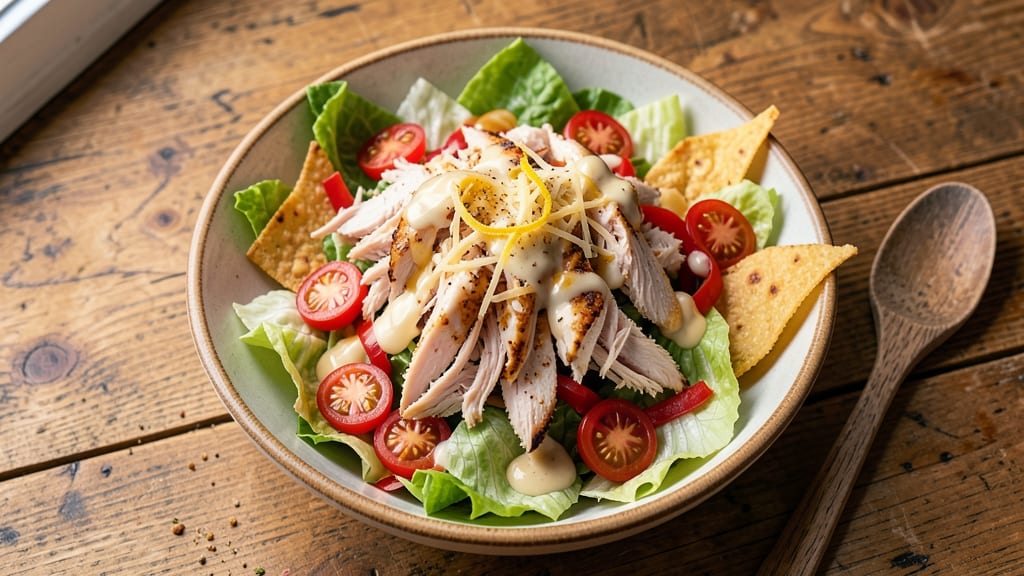 Applebee's Fiesta Chicken Salad Recipe: Crispy Tortilla-Crusted Bites With Zesty Lime Dressing