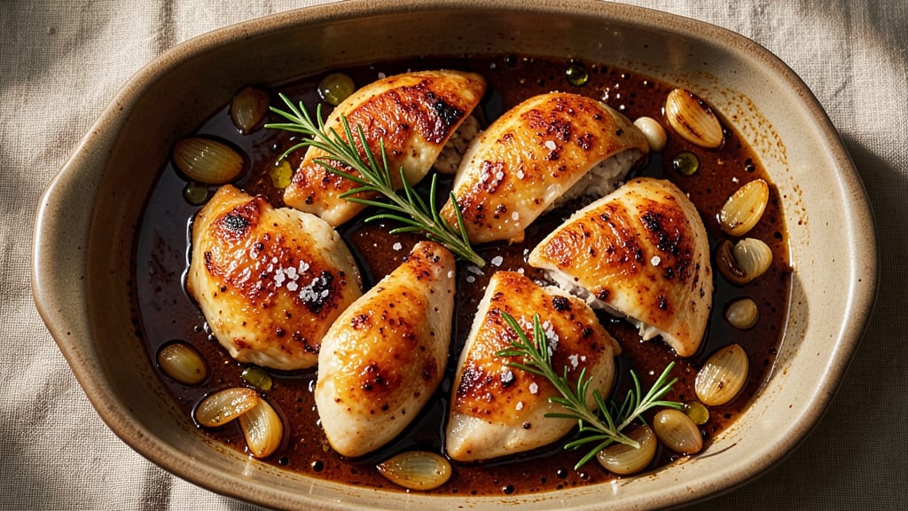Barbecue Sauce Chicken Recipe Oven: Smoky-Glazed Crispy Skin in One Pan