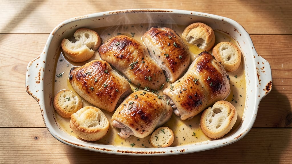 Grandma's Chicken Bake Recipe: Nostalgic Celery-Topped Comfort in One Pan