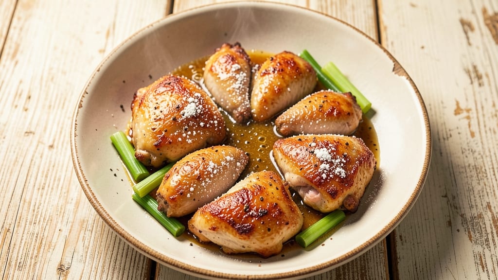 Grandma's Chicken Recipe: Homestyle Crispy Celery Crown Magic
