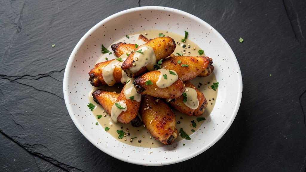 Hidden Valley Ranch Chicken Wings Recipe: Crispy Bites with Cool Creamy Drizzle