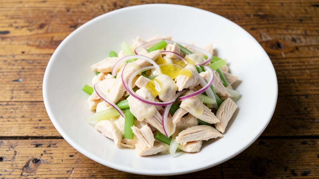 Kirkland Canned Chicken Breast Chicken Salad Recipe: Crunchy Celery and Creamy Mayonnaise Magic