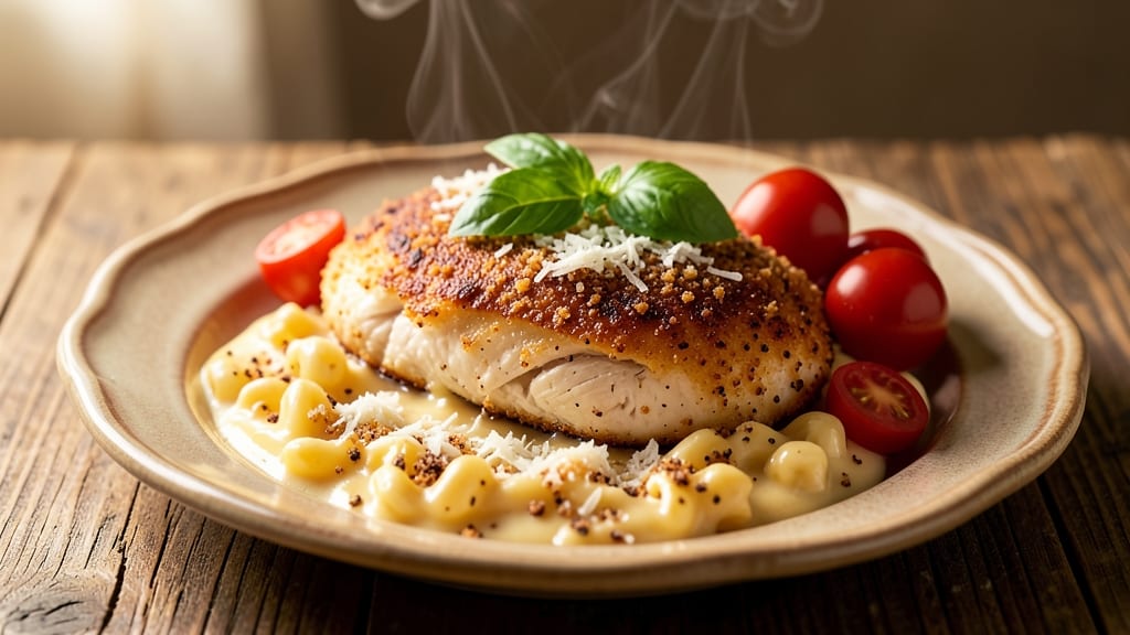 Kraft Chicken Parm Recipe: Crispy Celery Crown Over Melted Mozzarella
