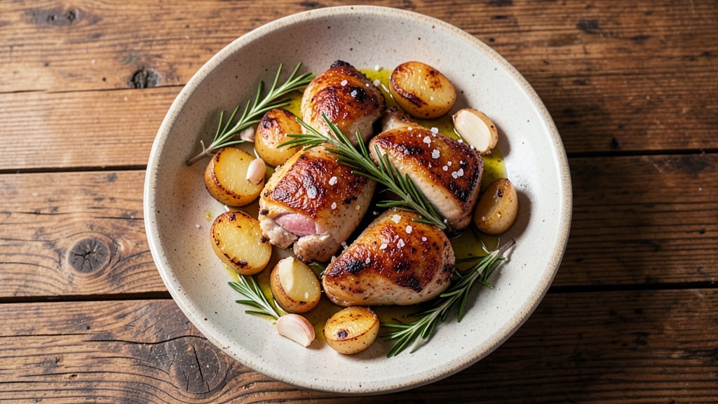 Lidia Bastianich's Chicken and Potatoes Recipe: One-Pan Italian Feast With Herbed Crisp