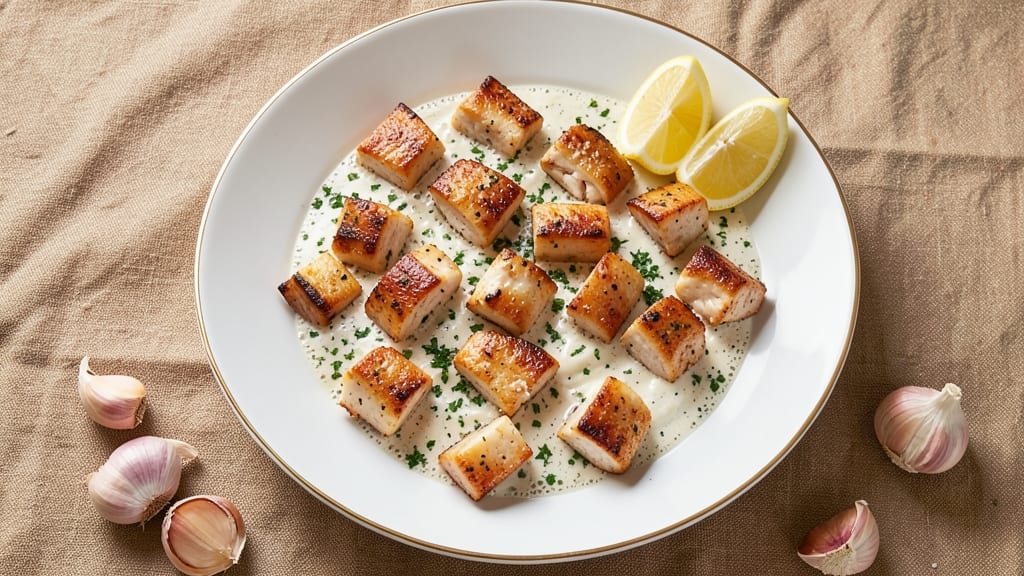 Olive Garden Chicken Scampi Copycat Recipe: Crispy Celery Crown Over Creamy Lemon-Garlic Noodles