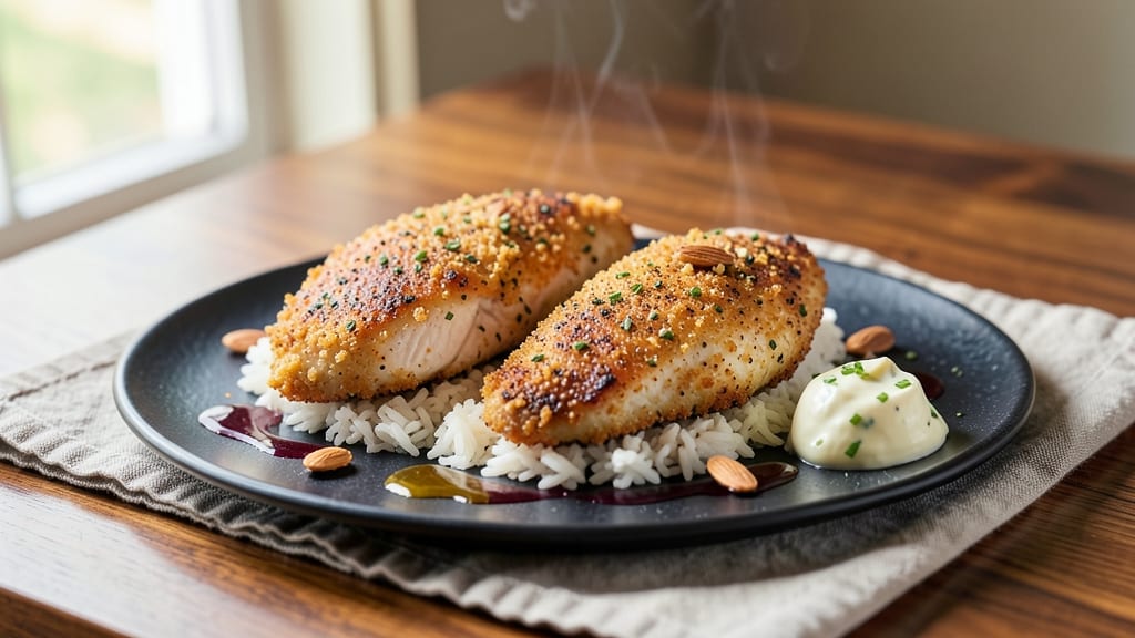 Outback-Style Chicken Recipe: Slow-Braised Tenderness With Crispy Celery Top
