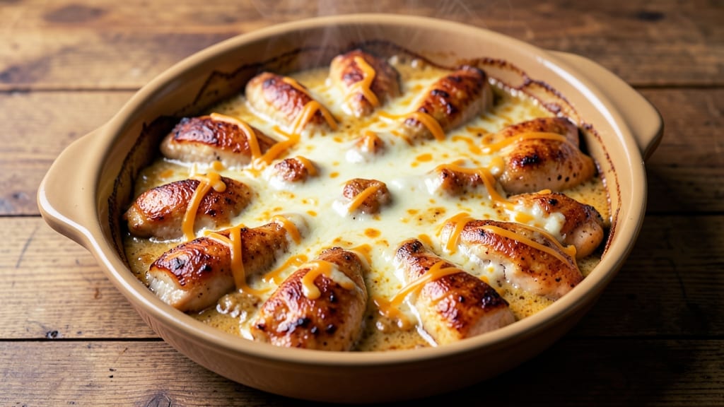 Paula Deen's Chicken Casserole Recipe: Celery-Crusted Comfort with Buttery Mushroom Layers