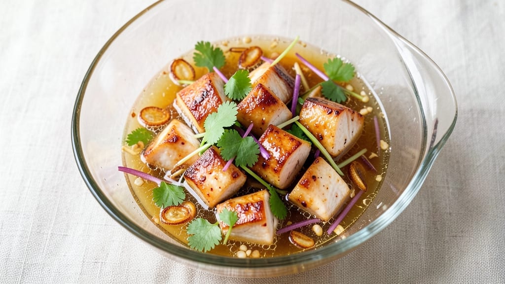 Pickled Chicken Recipe: Vinegar-Bright Bites With Crunchy Celery Top