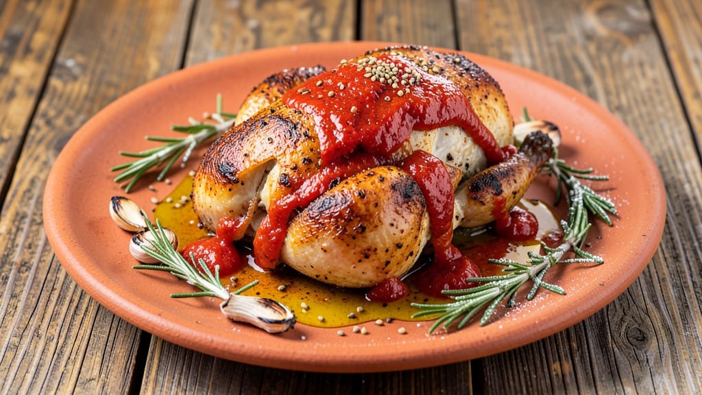 Spanish Chicken Recipe: Smoky Paprika and Garlic Roast With Crispy Skin